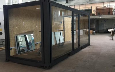 Работа с морским контейнером